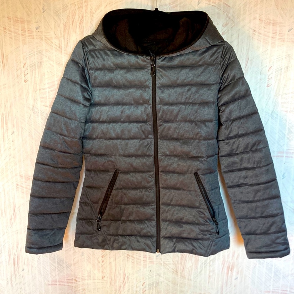Warm winter puffer jacket